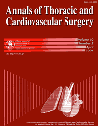 Annals of Thoracic and Cardiovascular Surgery